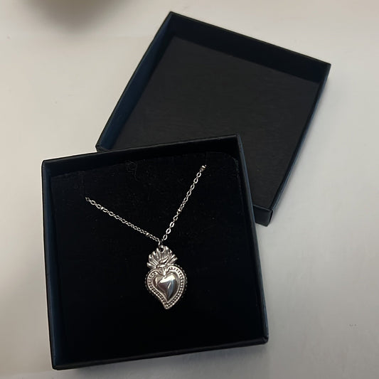 Cuore sacro silver